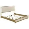 Coaster Fine Furniture 215651KE-S4 Hyland - 4 Piece Eastern King Bedroom Set - Natural