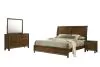New Classic 00-B0182-14N New Classic 00-B0182-14N Ballard - 6/6 Eastern King 4 Piece Bedroom Set (Bed, Dresser, Mirror, Nightstand) - Brown
