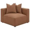 CoasterElevations 551592 Jennifer - Upholstered Corner Chair - Terracotta