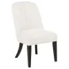 Coaster Fine Furniture 115392 Leandro - Upholstered Dining Side Chair (Set of 2) - Cream