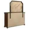 Coaster Fine Furniture 205303M Garland - 11-Drawer Bedroom Dresser With Mirror - Brown Cherry