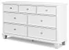 Ashley Furniture B680-31 Fortman - Dresser - White