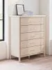 Ashley Furniture B2615-345 Cadmori - Five Drawer Wide Chest - Two-Tone