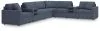 Ashley Furniture 92121S16 Ashley Furniture 92121S16 Modmax - 8-Piece Sectional With 2 Audio System Consoles - Ink