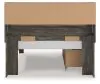 Ashley Furniture B4480B9 Frandern - Full Bookcase Panel Bed With Storage - Gray