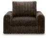 Ashley Furniture PC8680415P Ashley Furniture PC8680415P HamlinBay - Power Gliding Chaise - Chocolate