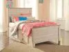 Ashley Furniture B267B22 Ashley Furniture B267B22 Willowton - Full Panel Bed With 2 Storage Drawers - Whitewash
