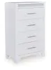 Ashley Furniture PCB392-46 Jarlee - Four Drawer Chest - White