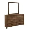 New Classic 00-B3314B-DM New Classic 00-B3314B-DM Biscayne - Dresser & Mirror - Sable