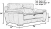 Jackson Furniture Industries 439602-1152/78-1252/78 Jackson Furniture Industries 439602-1152/78-1252/78 Hudson - Loveseat - Steel