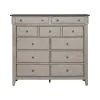 Liberty Furniture 457-BR32 Ivy Hollow - 11 Drawer Chesser - Weathered Linen / Dusty Taupe