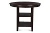 New Classic D1701-52S New Classic D1701-52S Gia - 5 Piece Round Counter Dining Set - Ebony