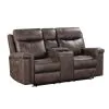 New Classic U1798-25P1-MCH Quade - Console Loveseat With Power Footrest - Mocha