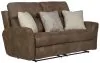 Jackson Furniture Industries 3882-1811/19-1728/26 Justine - Lay Flat Reclining Loveseat - Burlap