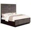 CoasterElevations 223261KE Durango - Wood Eastern King Panel Bed - Smoked Peppercorn