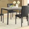 CoasterEveryday 100611 Garza - Rectangular Composite Wood Dining Table - Gray