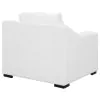 CoasterElevations 509893 Ashlyn - Upholstered Sloped Arm Accent Chair - White