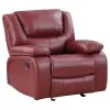 Coaster Fine Furniture 610243 Camila - Upholstered Glider Recliner Chair - Red