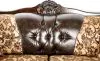 Furniture of America SM6417-SF Quirino - Sofa - Tan / Dark Brown