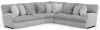Jackson Furniture Industries 619/34/38/36/37-18 Jackson Furniture Industries 619/34/38/36/37-18 Abraxas - 5 Piece Upholstered Reclining Sectional With 2 Power Lay-Flat Reclining Seats - Moonstruck