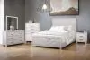 New Classic 00-3314-35C New Classic 00-3314-35C Biscayne - 5/0 Queen 5 Piece Bedroom Set (Bed, Dresser, Mirror, Chest, Nightstand) - Gray