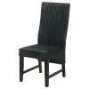 Coaster Fine Furniture 106387 Barrand - Upholstered Dining Side Chair (Set of 2) - Black
