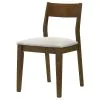 Coaster Fine Furniture 108922 Almonte - Dining Chair Upholstered Seat (Set of 2) - Dark Brown