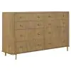 Coaster Fine Furniture 224301QCRM-S4 Arini - 4 Piece Queen Bedroom Set - Cream And Sand Wash
