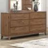 Liberty Furniture 936-BR31 Liberty Furniture 936-BR31 Shaker Lakes - 6 Drawer Dresser - Harvest Brown