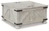 Ashley Furniture T929-20 Carynhurst - Cocktail Table with Storage - Whitewash