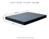 Ashley Sleep® M78X72 Low Profile - Twin XL Foundation - Black