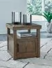 Ashley Furniture T738-3 Boardernest - Rectangular End Table - Brown
