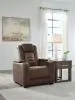 Ashley Furniture U1060113 High Impact - Power Recliner / Adj Headrest - Tobacco