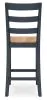 Ashley Furniture D399-124 Ashley Furniture D399-124 Gesthaven - Barstool (Set of 2) - Natural / Blue