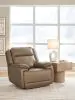 Ashley Furniture PCU1240013 Glencroft - Power Recliner / Adjustable Headrest - Sahara