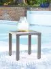 Ashley Furniture PCP418-702 Half Moon Beach - Square End Table - Gray