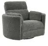 Ashley Furniture PC8630495 Gosaldo - Swivel Glider Power Recliner - Lead