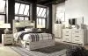 Ashley Furniture B192B17 Ashley Furniture B192B17 Cambeck - Queen Panel Bed With Side Storage Drawers - Whitewash