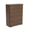 Riverside Furniture 43465 Delia - 5 Drawer Chest - Nouveau Walnut