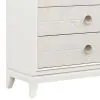 Samuel Lawrence Furniture S910-040 Melrose - 5-Drawer Dresser Chest - White