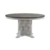 Liberty Furniture 237-DR-PED River Place - Pedestal Table - Riverstone White & Tobacco