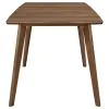 CoasterEveryday 108080-S6 Alfredo - 6 Piece Butterfly Leaf Dining Set - Natural Walnut