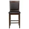 CoasterEssence 115208-S5 Dewey - 5 Piece Rectangular Dining Table Set - Walnut
