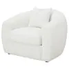 CoasterElevations 509873 Isabella - Faux Sheepskin Upholstered Accent Chair Natural - Ivory