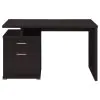 CoasterEveryday 800109 Irving - 2-Drawer Office Computer Desk - Cappuccino