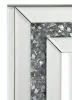 CoasterElevations 923288 Ayelet - Tapered Shade Mirrored Table Lamp - Silver