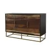 CoasterElevations 953466 Zara - 2-Door Wood Accent Storage Cabinet - Black Walnut