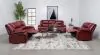 Coaster Fine Furniture 610241-S3 Camila - 3 Piece Upholstered Reclining Sofa Set - Red