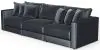 Jackson Furniture Industries 2245/36/31/37-23 Remington - 3 Piece Modular Sofa - Slate