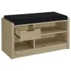 Coaster Fine Furniture 910322 Arrington - Storage Bench - White Oak